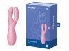 Masażer pochwy i łechtaczki Satisfyer Threesome 3 różowy